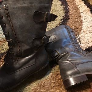 Vintage style craftsman calf boots